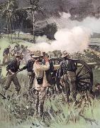 Field Artillery in Action unknow artist